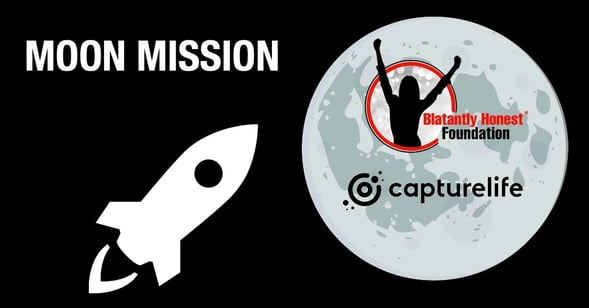 Blatantly Honest and Capturelife team up to stop bullying with the Moon Mission Project.